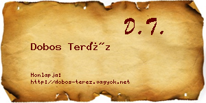 Dobos Teréz névjegykártya